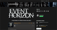 Desktop Screenshot of eventhorizonmusic.com